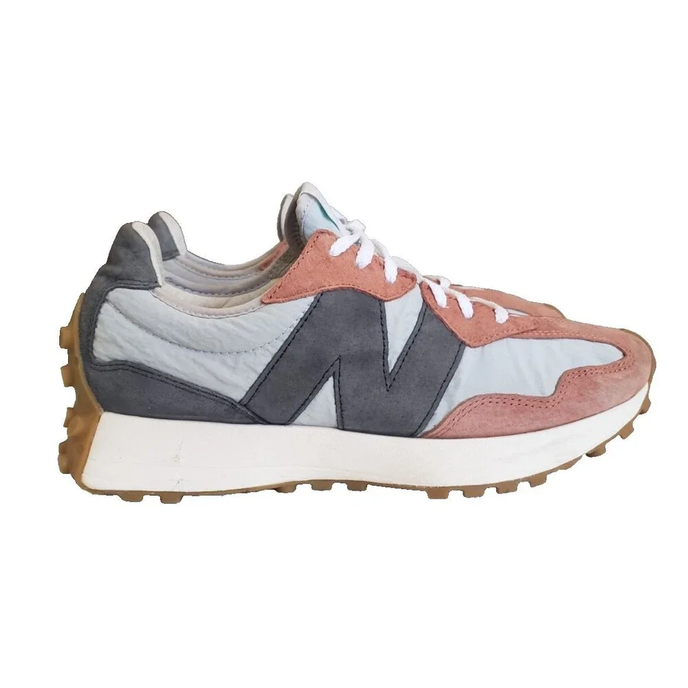 New Balance MS327JC1 Rust Brown Running Shoes Men's Size 9